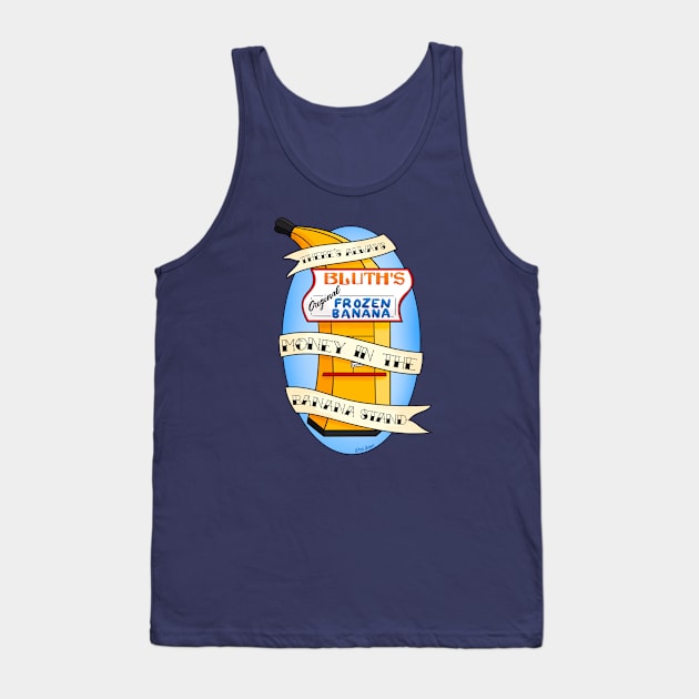 There's Always Money in the Banana Stand Arrested Development Fan Art Tank Top by HofDraws